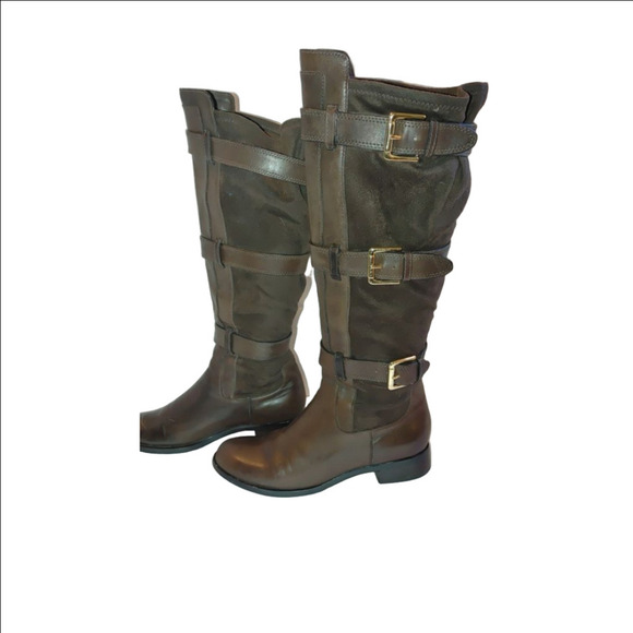 Cole Haan Shoes - Cole Haan Air Avalon Triple Buckle Tall Boots Size 7.5B
